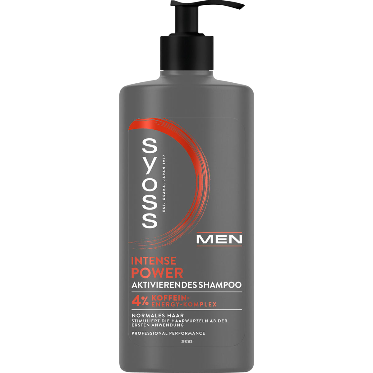 syoss Shampoo Men Intense Power, 440 ml