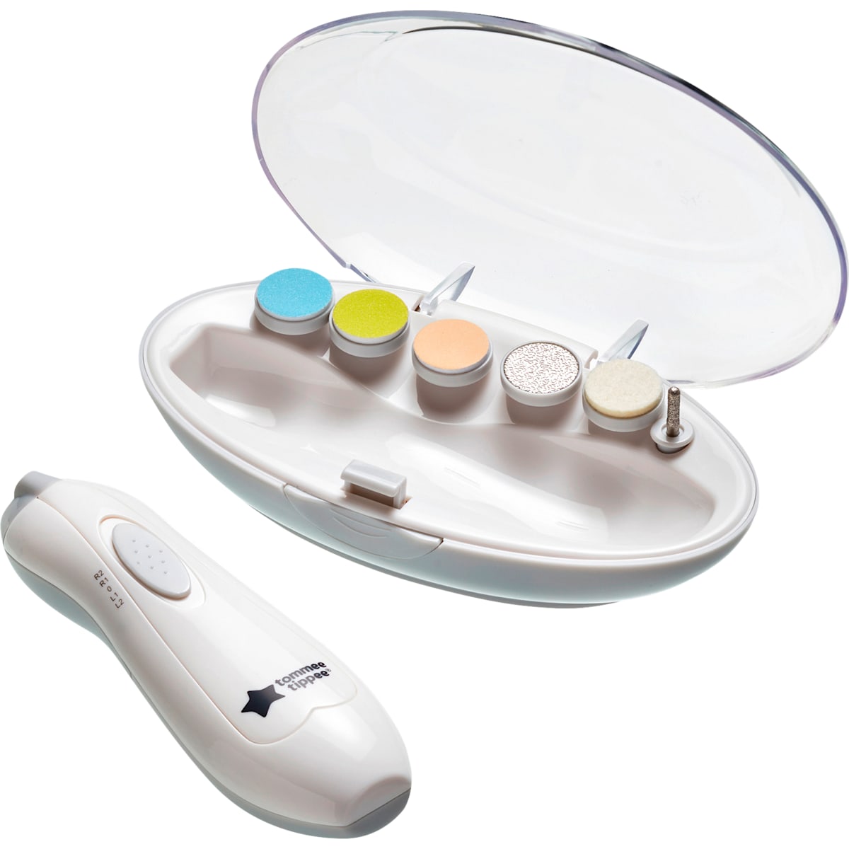 Tommee Tippee Elektrischer Baby-Nagelfeilen-Trimmer, 1 St