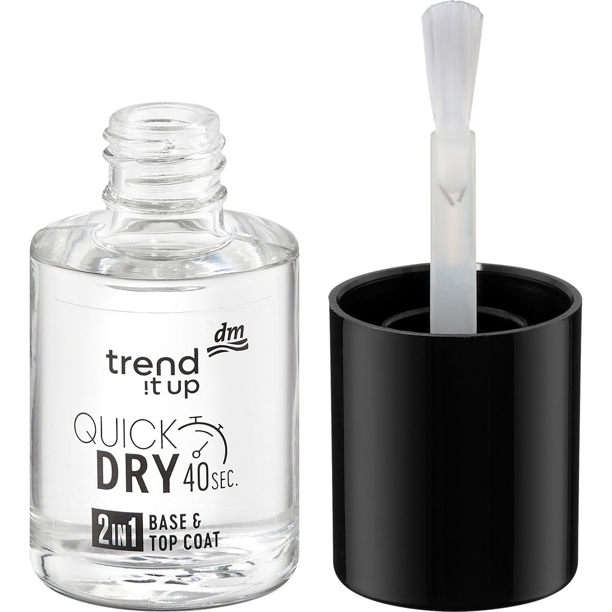 trend !t up Base & Top Coat 2in1 Quick Dry, 10,5 ml