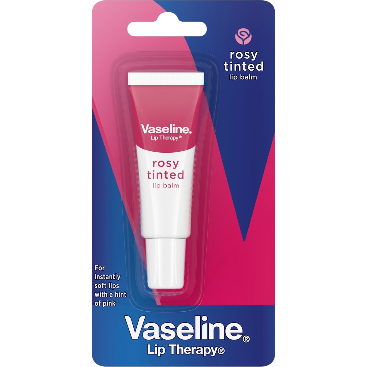 Vaseline Lippenverzorging Rosy, 10 g