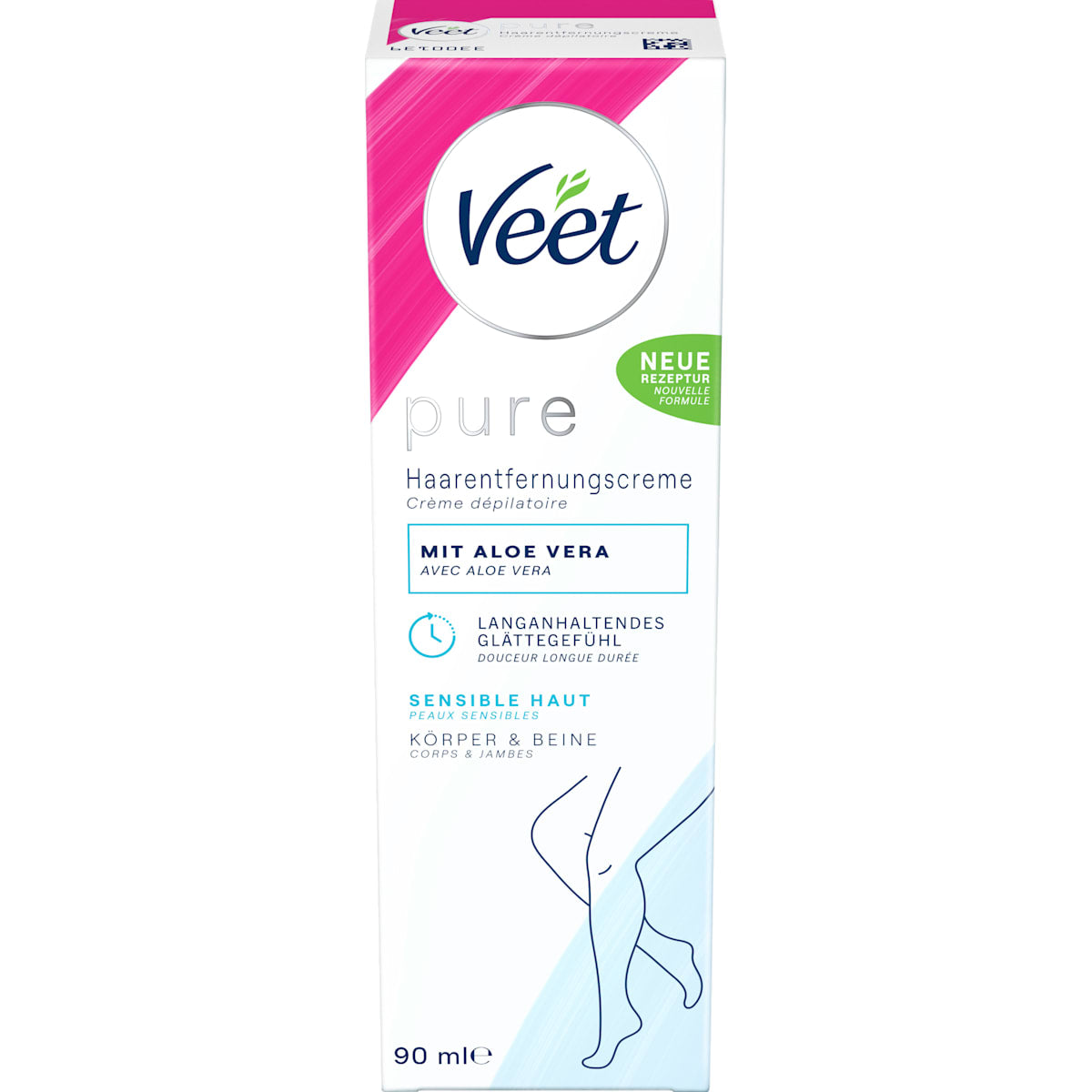 Veet Ontharingscrème Lichaam & Benen sensitief, 90 ml