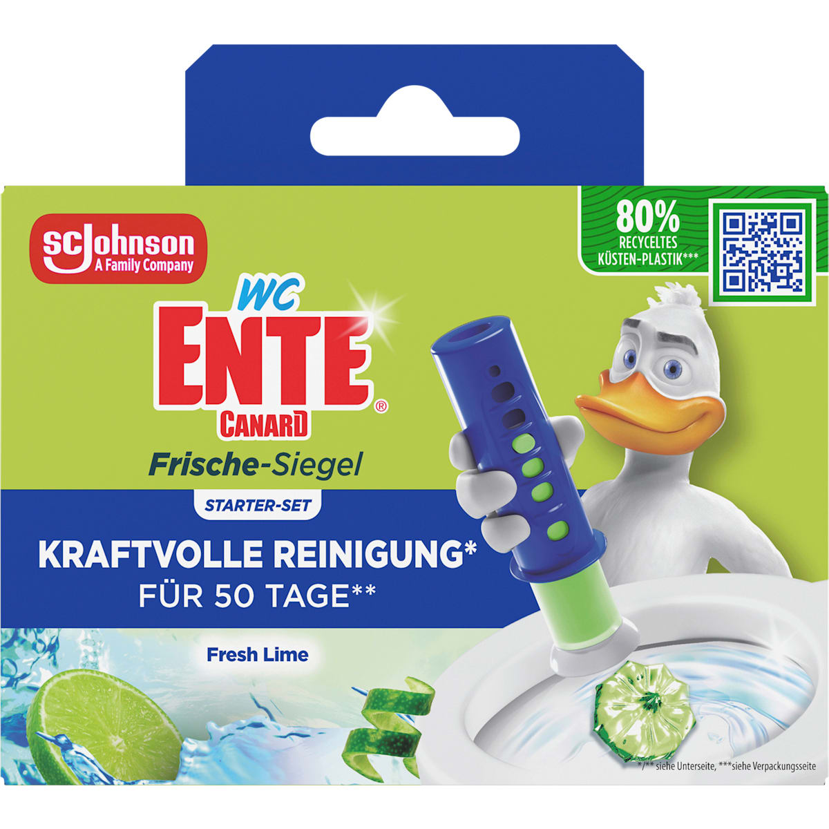WC-Ente WC-Reiniger Frisse-Siegel Limone Starterset, 1 St