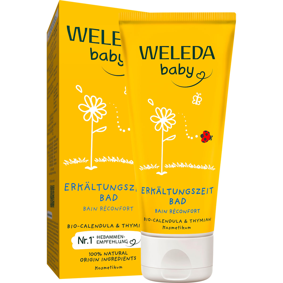 WELEDA baby Baby Verkoudheidsperiode Bad Calendula, 75 ml