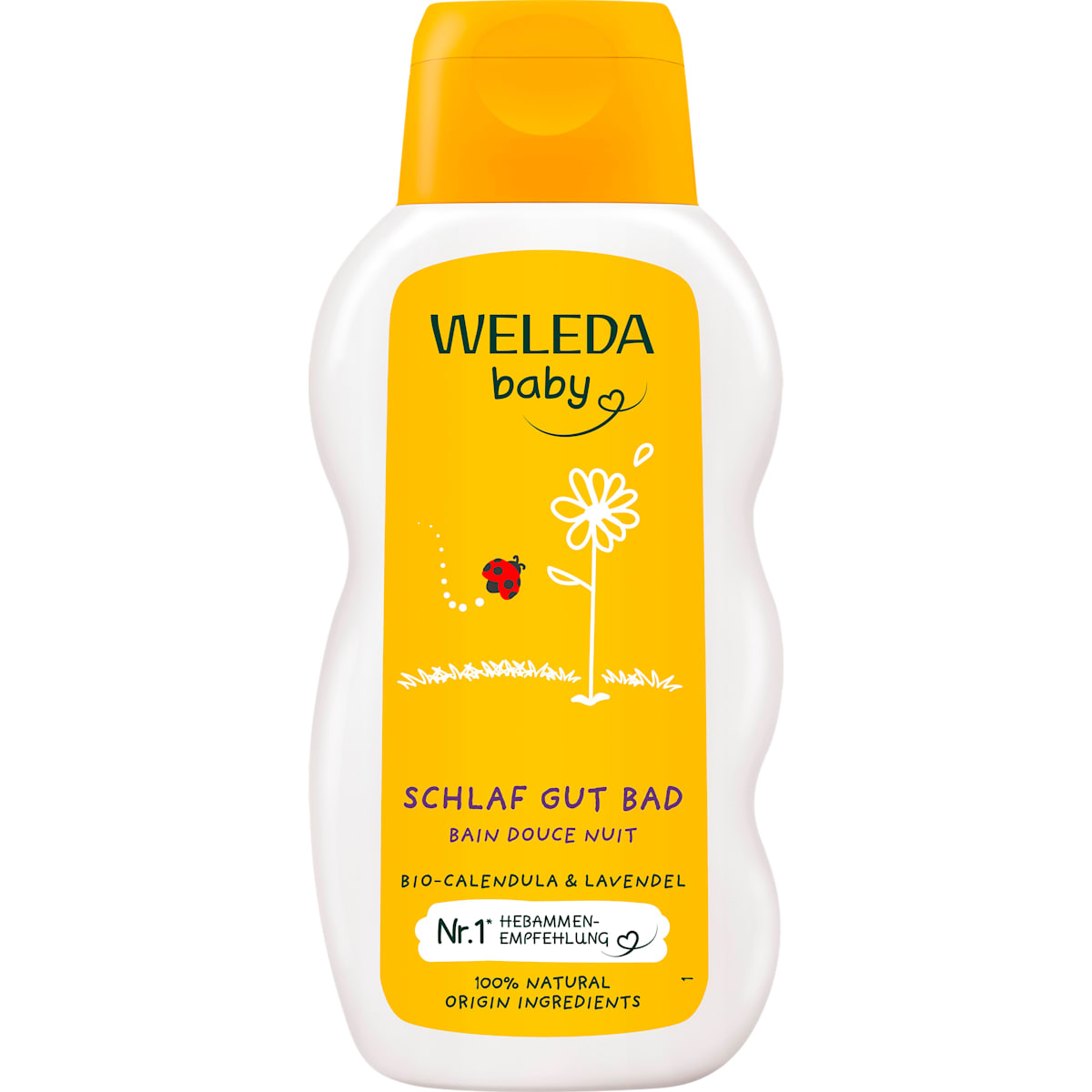 WELEDA baby Babybad Slaap lekker Calendula, 200 ml