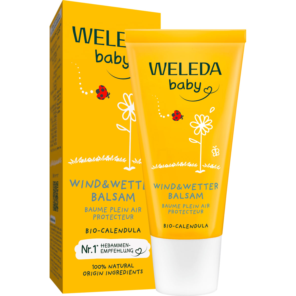 WELEDA baby Wind & Weer Balsem Calendula, 30 ml