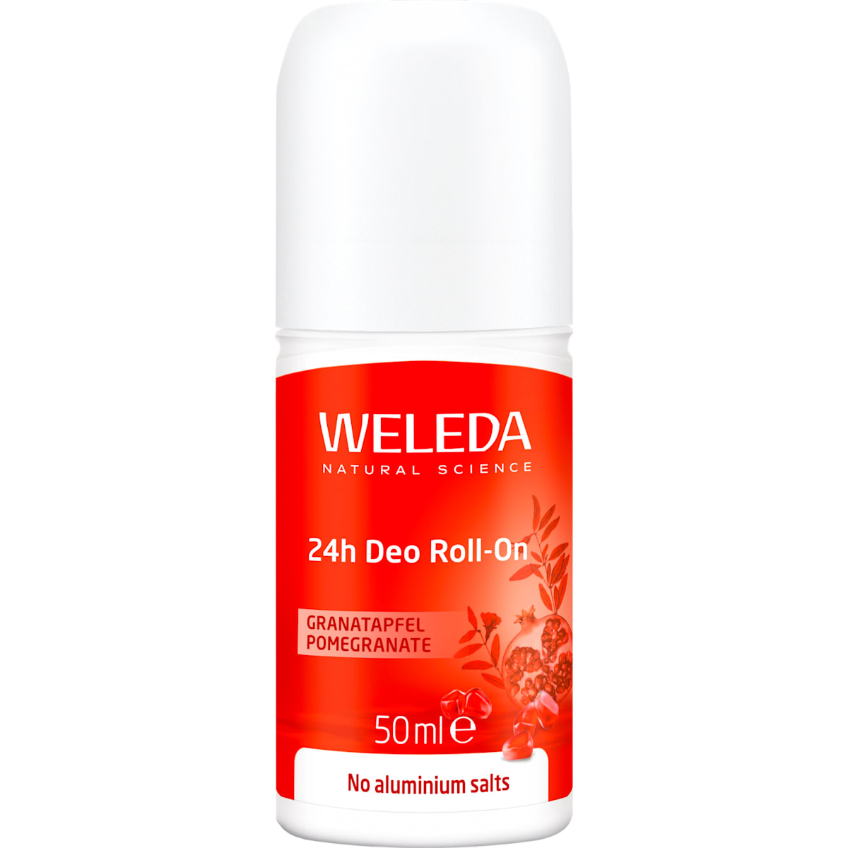WELEDA Deo Roll On Deodorant Granaatappel, 50 ml