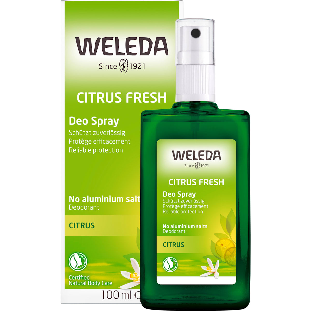 WELEDA Deo Verstuiver Citrus, 100 ml