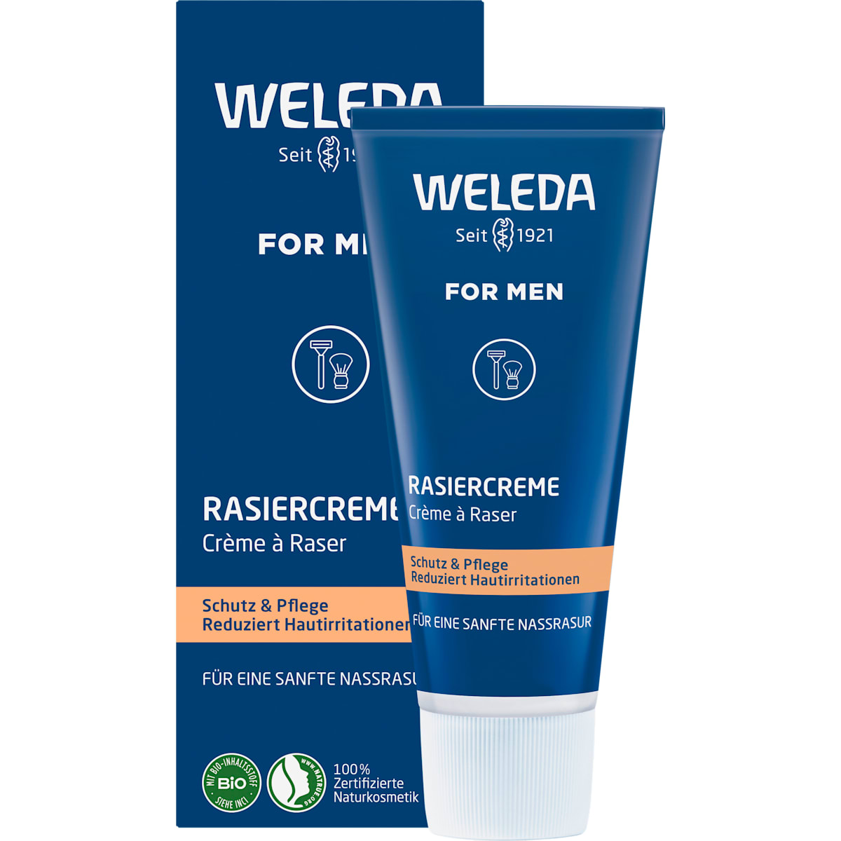 WELEDA Scheercrème, 75 ml