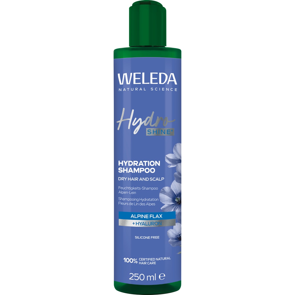 WELEDA Shampoo Hydra Shine, 250 ml