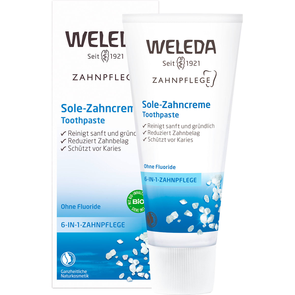 WELEDA Tandpasta Sole fluoridfrei, 75 ml
