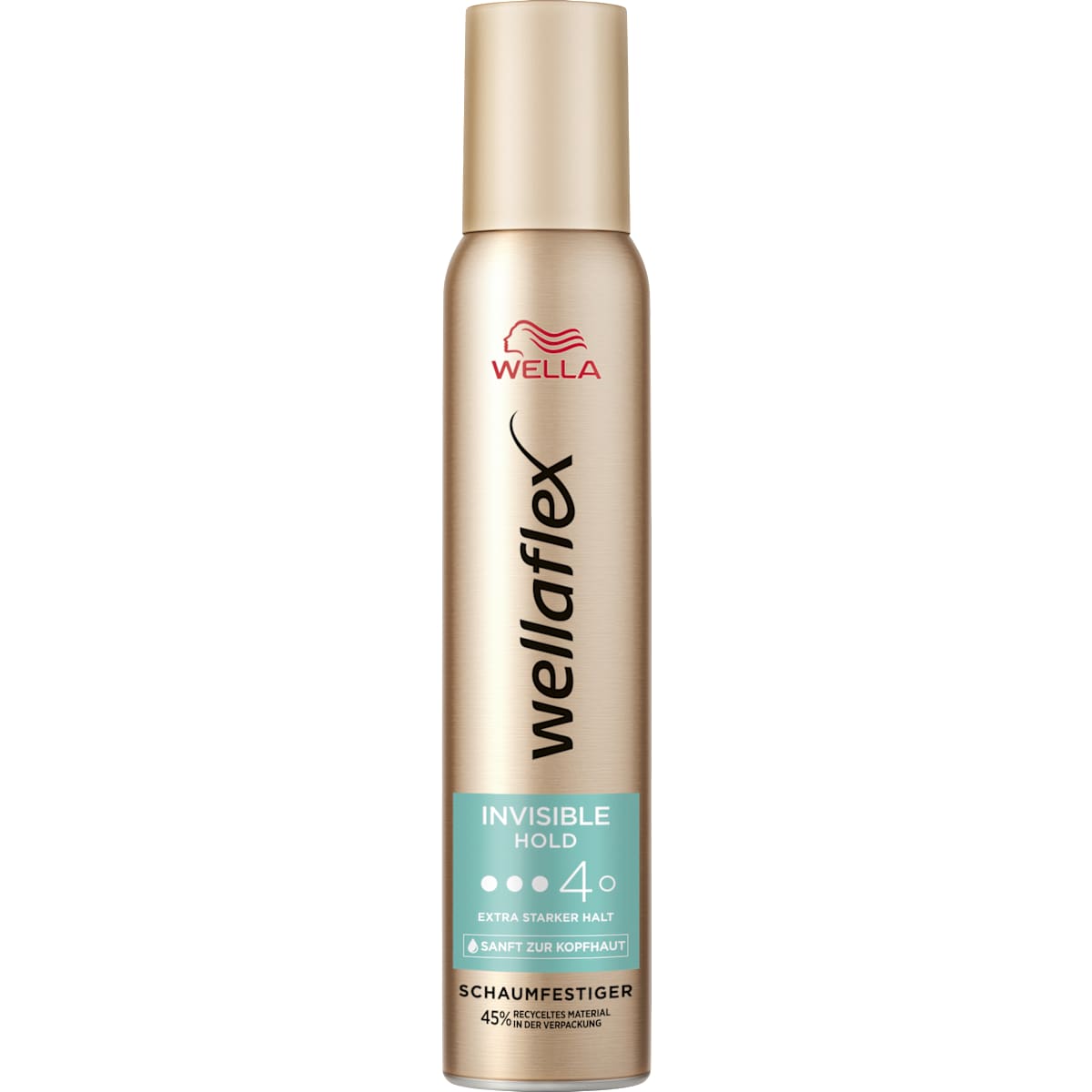 wellaflex Schuimversteviger Invisible Hold, 200 ml