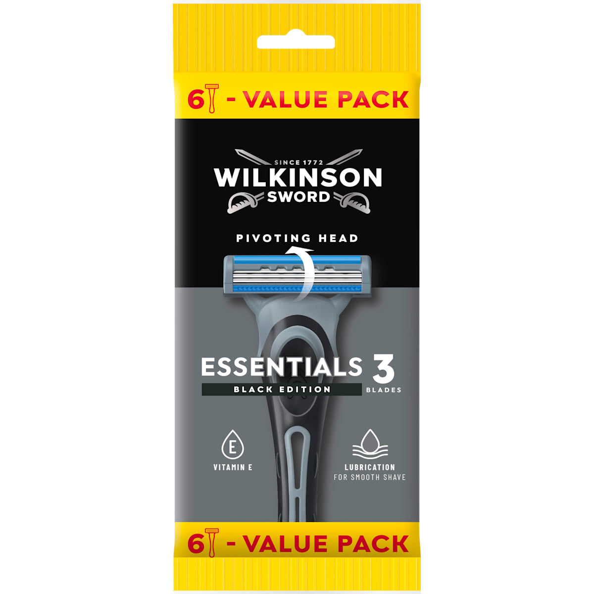 WILKINSON SWORD Wegwerpscheermes, Extra3 Activ, 6 St