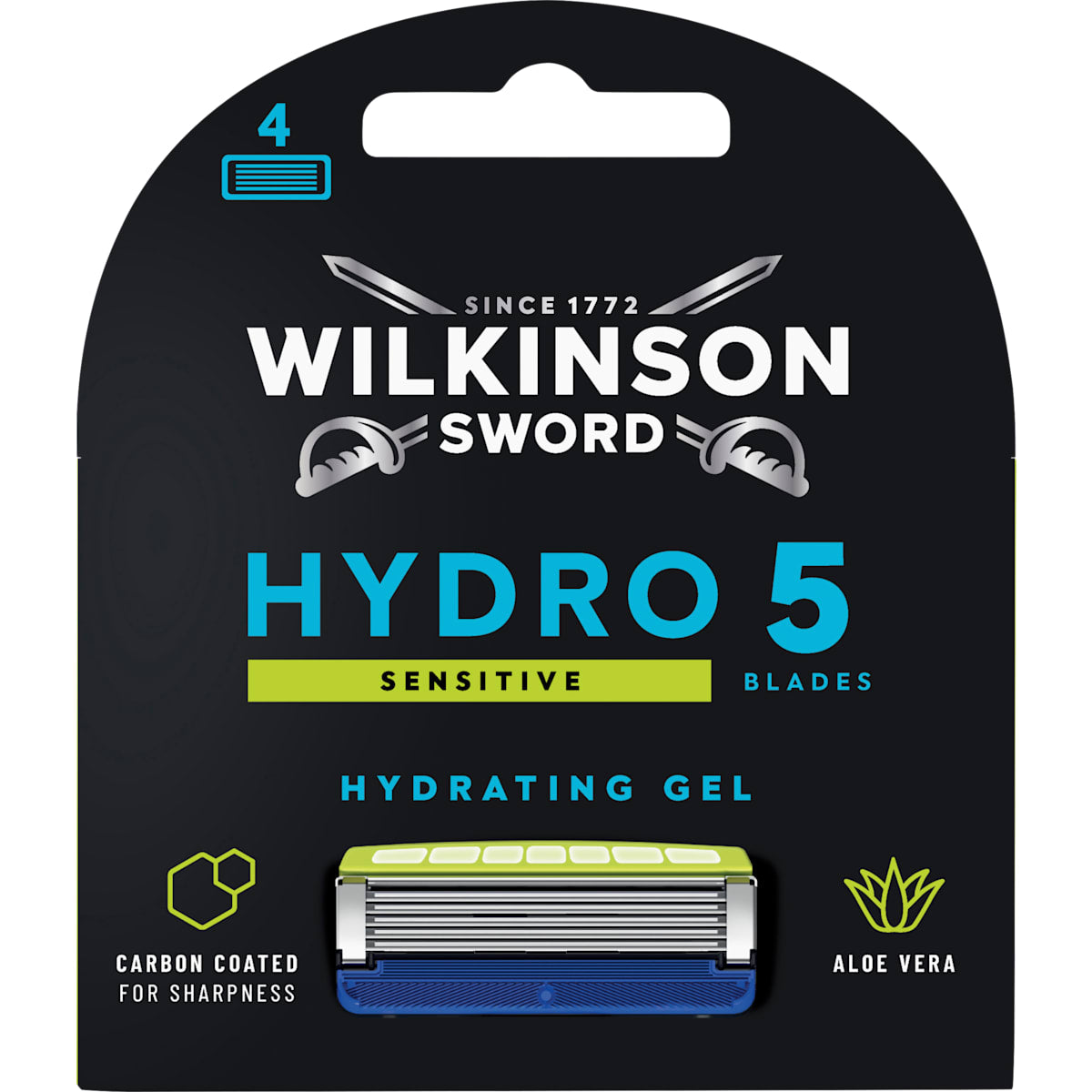 WILKINSON SWORD Scheermesjes, Hydro 5 Sensitive, 4 St