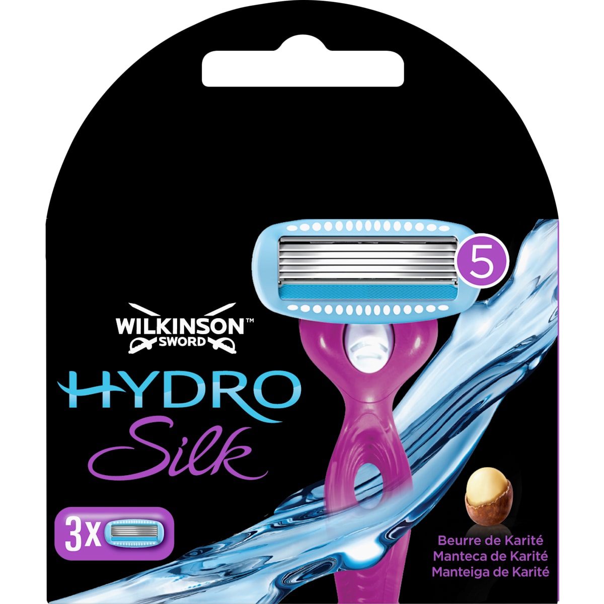 WILKINSON SWORD Scheermesjes, Hydro Silk, 3 St