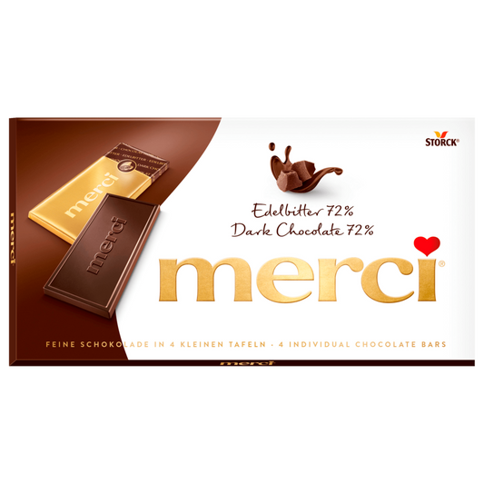 Merci Chocolade-Repen Puur 72% 100g