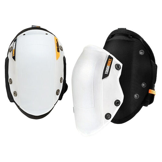 ToughBuilt Kniebeschermers (Zwart/Wit, Rond)