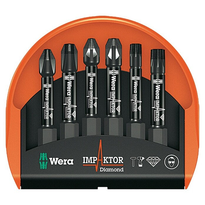 Wera Bitset Mini-Check Impaktor 4 (6 -delig)