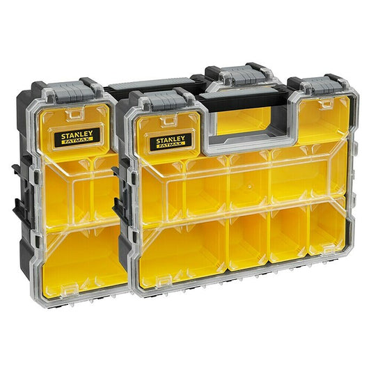 Stanley FatMax Organizer Diep (b x d x h: 44,6 x 11,6 x 35,7 cm, Aantal vakken: 10 st.)