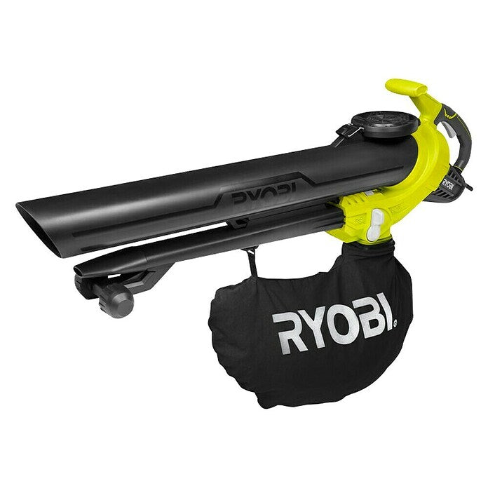 Ryobi Elektrische Bladblazer en zuiger RBV3000CESV (3.000 W, Blaassnelheid: 375 km/u, Blaasvolume: 14 m³/min)