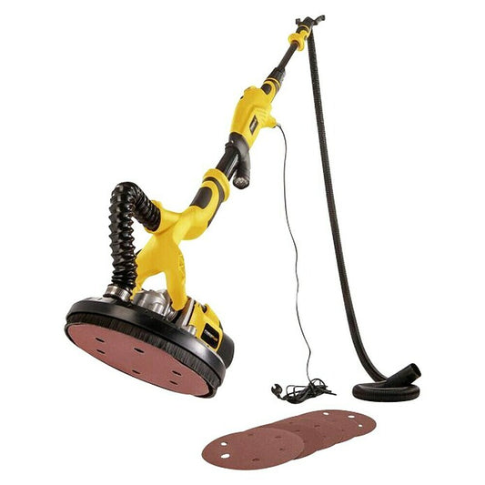 PowerPlus Wand- en plafondschuurmachine POWX04761 (710 W, Diameter schuurplateau: 225 mm)