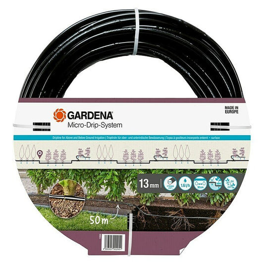 Gardena Micro-Drip Druppelbuis voor struiken/heggen (Slanglengte: 50 m, 1,6 l/u)
