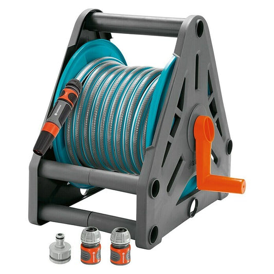 Gardena Slanghouder Set Compleet (Slanglengte: 15 m, 6 -delig)