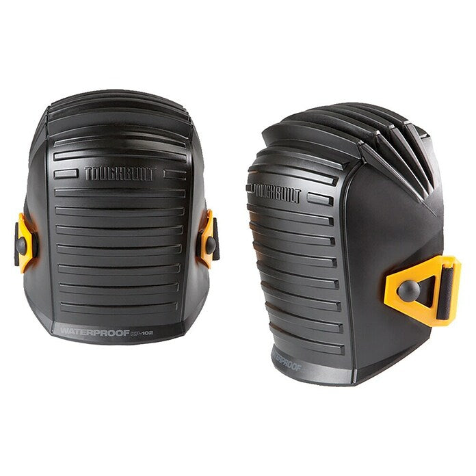 ToughBuilt Kniebeschermers Waterdicht (Zwart/Geel, Rond)