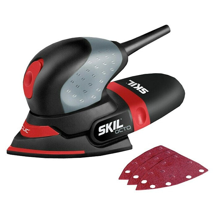 Skil Elektrische universele schuurmachine 7207 AA (100 W, Onbelaste oscillatiefrequentie: 24.000 tpm, Diameter oscillerende beweging: 1,6 mm)