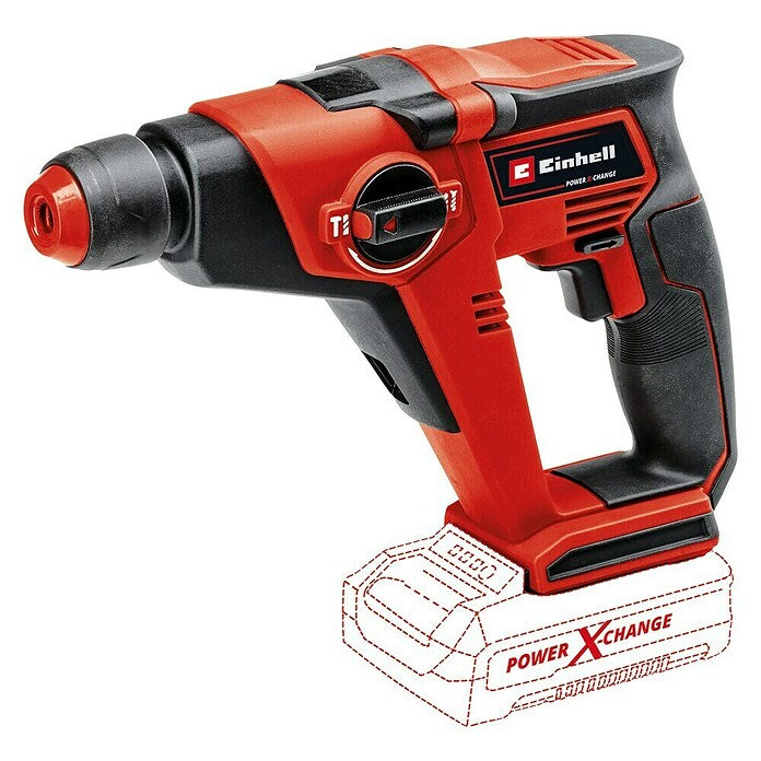 Einhell PXC 18V Accuboorhamer TE-HD 18/12 Li - Solo (18 V, Excl. accu, 1,3 J)