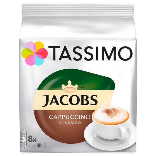 Tassimo Koffiecups Jacobs Cappuccino classico 260g, 8 Capsules