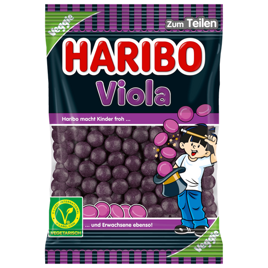 Haribo Lakritz-Dragees Viola 125g