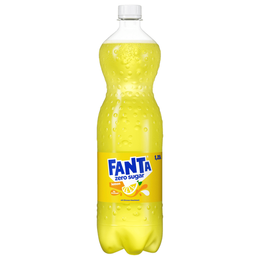 Fanta Lemon Zero Suiker 1,25l
