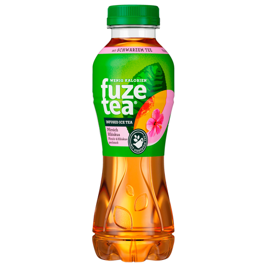 Fuze Tea Zwarte thee Perzik-Hibiskus 0,4l