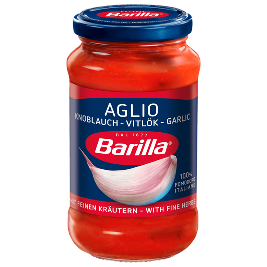 Barilla Pastasaus Aglio 400g