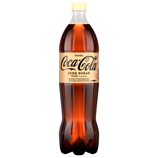 Coca-Cola Zero Suiker Vanilla 1,25l