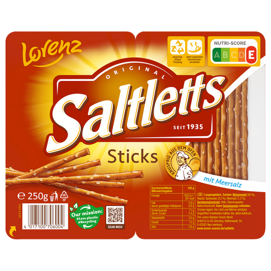 Lorenz Saltletts Sticks Classic 250g