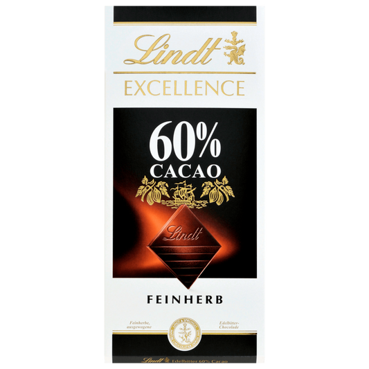 Lindt Excellence Chocolade Halfbitter 60% Cacao 100g