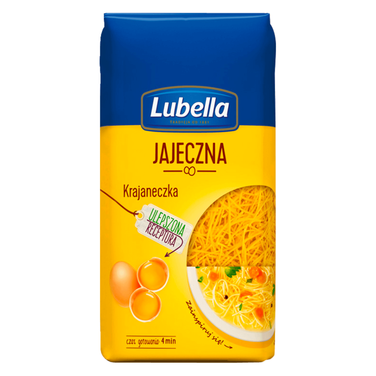 Lubella Poolse Eierpasta 250g