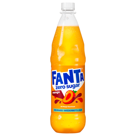 Fanta Mango zonder suiker 1l