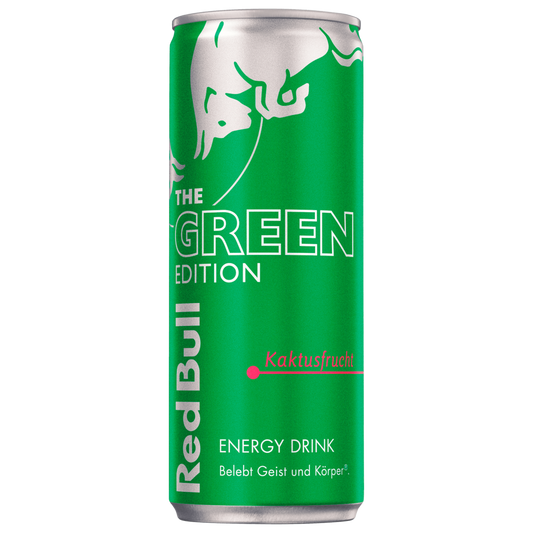 Red Bull Energy Drink Green Edition Cactusvrucht 0,25l