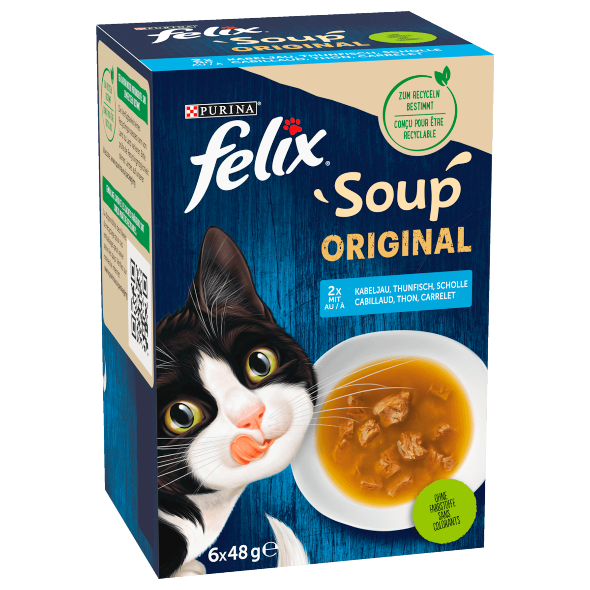 Purina Felix Soup Original 6 x 48g