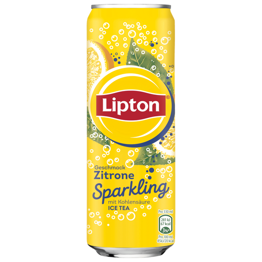Lipton Sparkling Ice Tea Citroen 0,33l