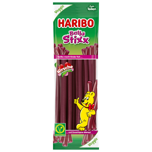 Haribo Fruchtgummi Balla Stixx Kirsche 200g