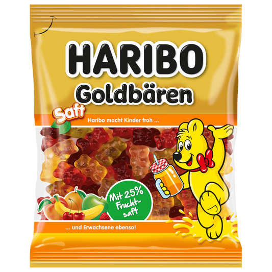 Haribo Fruchtgummi Saft Goldbären 160g