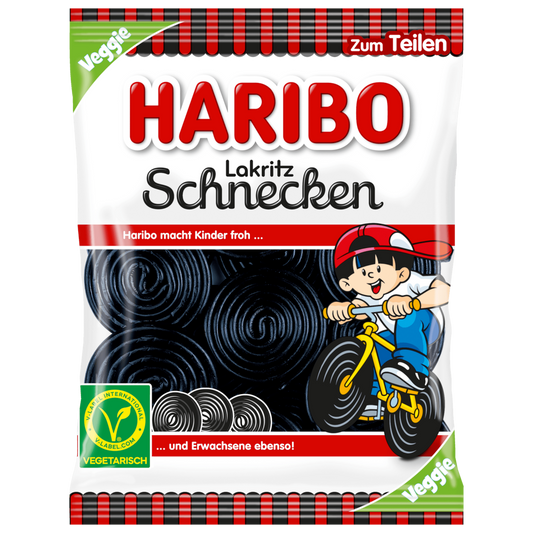 Haribo Lakritz Schnecken 175g