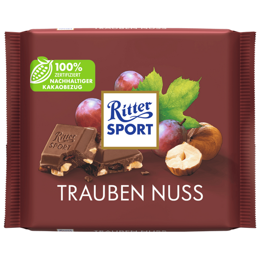 Ritter Sport Druiven Noot 100g