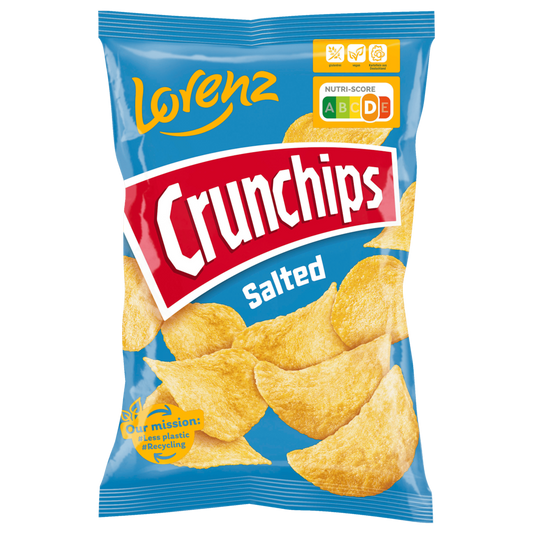 Lorenz Crunchips Salted 150g