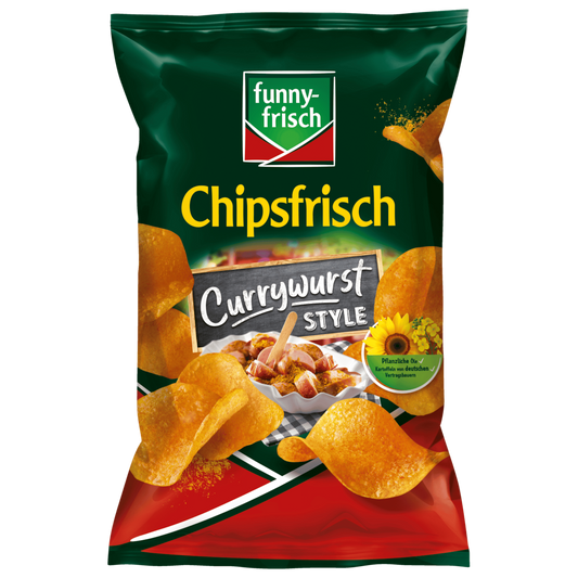 Funny-frisch Chipsfrisch Currywurst Style 150g