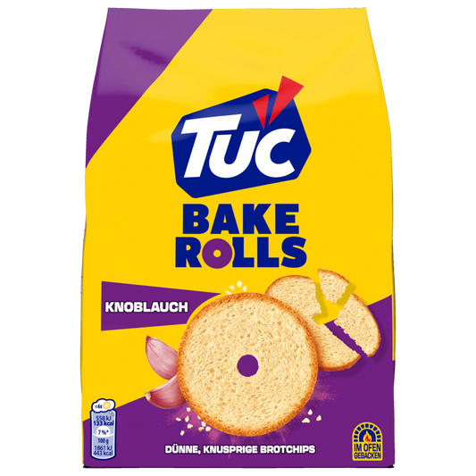 Tuc Bake Rolls Knoblauch 150g