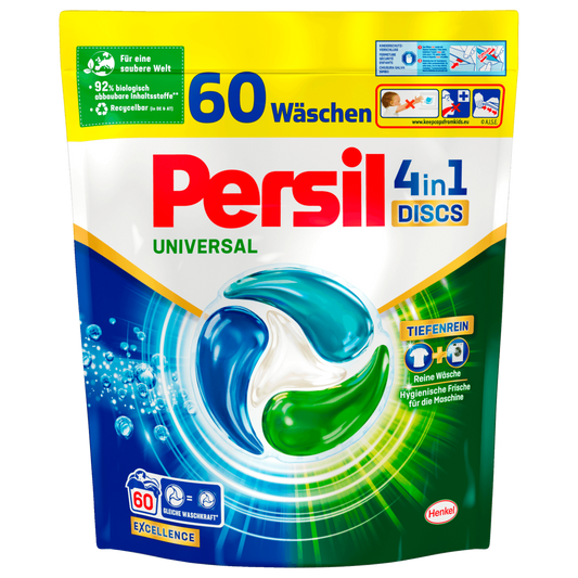 Persil Volwasmiddel Universal 4in1-Discs 1,02kg 60WL
